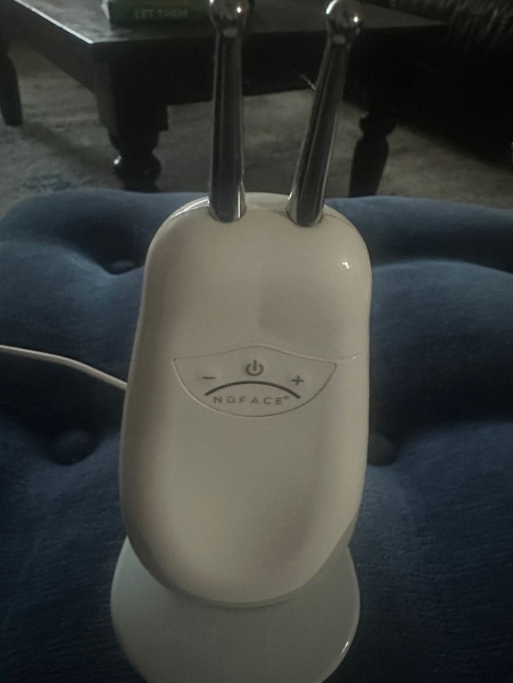 NuFace Microcurrent Facial Toning Device in White -Trinity